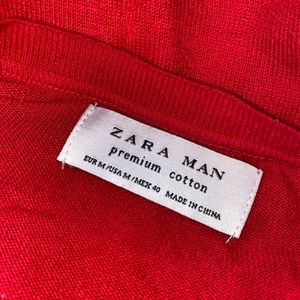 Zara man premium cotton thin sweater